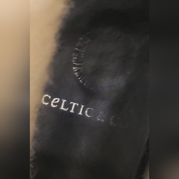 Shearling Cuff Ankle Boots Celtic & Co Women's Size 40 - Picture 5 of 11